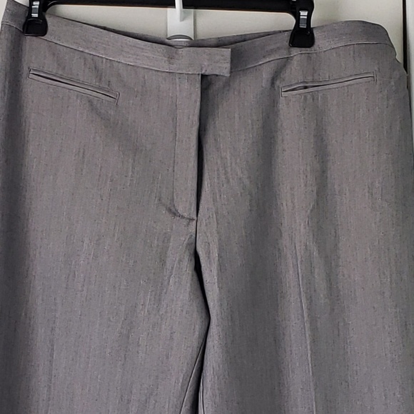 Ruby Rd. Plus Size Flat Front Easy Stretch Pant - Picture 3 of 5